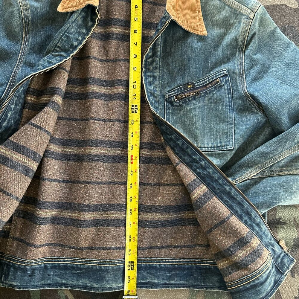 Vintage Lee denim jacket with blanket lining - Picture 8 of 9